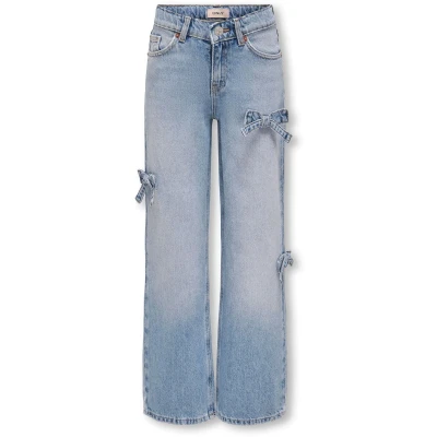 Afbeelding van ONLY Strik jeans Blauw Maat 152