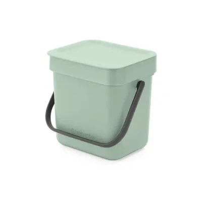 Afbeelding van Brabantia Sort &amp; Go Prullenbak Met Hengsel 3 Liter Mint