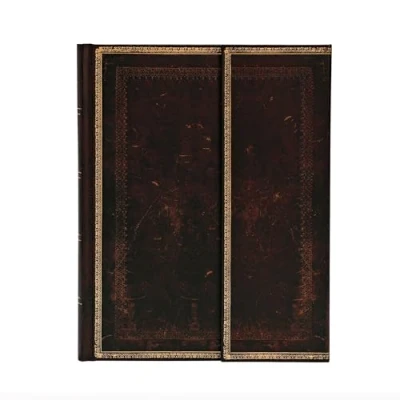 Afbeelding van Notitieboek Paperblanks Black Moroccan Ultra Blanco
