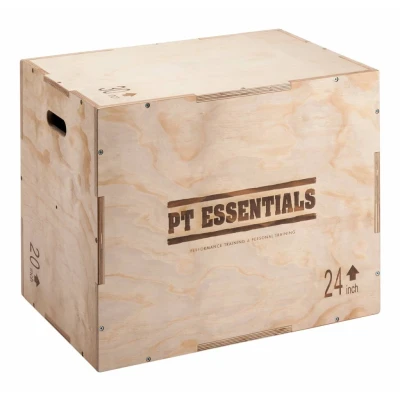 Afbeelding van PTessentials PLYOPOWER Crossfit Houten Plyobox