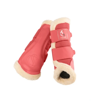 Image de Eskadron Dressage Boots Classic Sports Mesh Fauxfur Coral BlossomVendu par Agradi