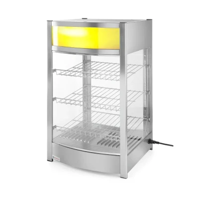 Afbeelding van Hendi Opzet warmhoudkast, Verchroomd;RVS, Zilver, 44,8(b)x46(d)x78,5(h)cm, 233740
