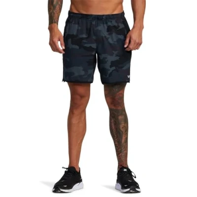 Afbeelding van RVCA Yogger Performance Korte broeken, Heren, Maat: Small, Green