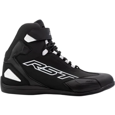 Afbeelding van RST Sabre Moto Shoe Mens Ce Boot Black White 45 Maat Laars