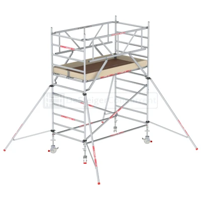 Afbeelding van Altrex RS Tower 32 Traditioneel 1.35x2.45 4.2 m WH Hout