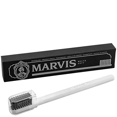 Afbeelding van Marvis Tandenborstel Zacht 16 Cm Wit