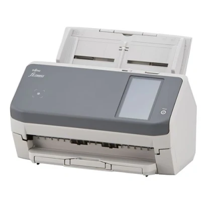 Image de Ricoh fi 7300NX Scanner de documents CCD Double Recto verso 216 x 355.6 mm 600 dpi jusqu&#039;à 60 ppm (mono) / (couleur) Chargeur automatique (80 feuilles) 4000 pages par jour Gigabit LAN, USB