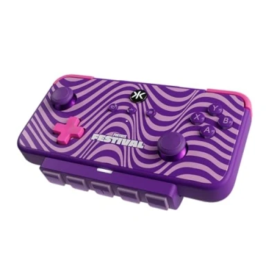 Afbeelding van CRKD NEO S Controller Purple Wave for Nintendo Switch, PC, Mobile, Smart TV (Fortnite Festival Edition)