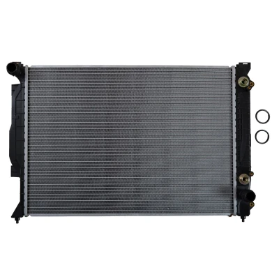 Afbeelding van NRF EASY FIT 53444 Radiateur Aluminium 631 449 26 Met afdichtring Koelribben gesoldeerd AUDI: A6 C5 Saloon, Avant