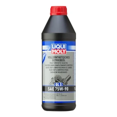 Afbeelding van LIQUI MOLY Volledig synthetische Transmissieolie (GL5) SAE 75W 90 1L Hydraulische olie Artikelnummer: 1414