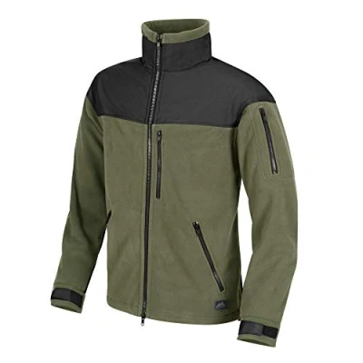 Afbeelding van Helikon Classic Army Fleece, olijfgroen/zwart, maat M