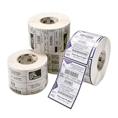 Afbeelding van Zebra 880175 031D (Z Perform 1000D) Etiket Zwart op wit (51 mm x 32 mm) 12 rollen