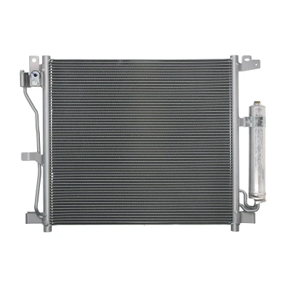 Afbeelding van BOSCH 1 986 AD2 131 Condensor Airco Met stikstofvulling droger, montagehandleiding, Zonder afdichtring 15,5mm 10,2mm 467mm R1234yf, R134a