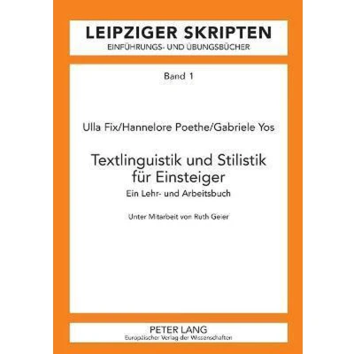 Afbeelding van Textlinguistik und Stilistik für Einsteiger