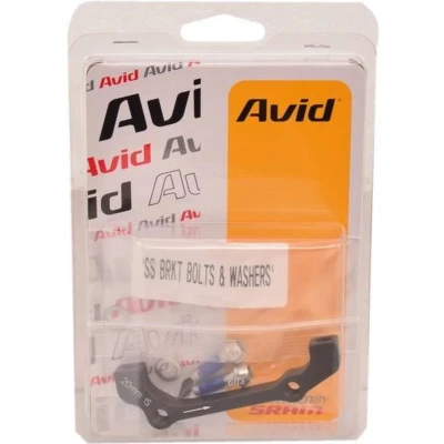 Afbeelding van Remdeel avid adapter 20 is caliper 180 voor 160 achter ZWART