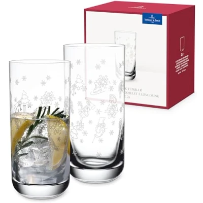 Afbeelding van Villeroy &amp; Boch Toy&#039;s Delight Longdrinkglas 44 Cl Set Van 2 Transparant