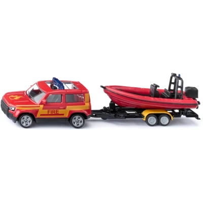Afbeelding van Siku 1608 Land Rover Defender mit Boot