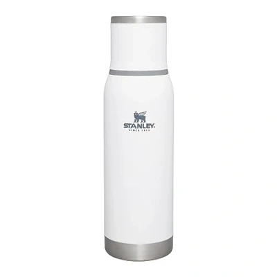 Afbeelding van Stanley Adventure To Go Thermosfles 0,75 liter, 20 uur warm, 25 koud, lekvrij, geïsoleerd deksel, BPA vrij, doorschenkstop om gecontroleerd te schenken, vaatwasmachinebestendig, polar