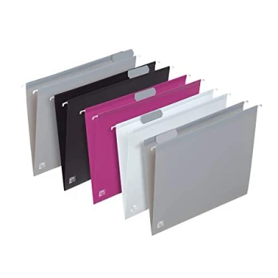 Afbeelding van Elba Trendy hangmappen voor lade, verschillende kleuren, 5 stuks
