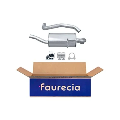 Afbeelding van HELLA 8LD 366 034 571 Einddemper Achter Met aanbouwdelen RENAULT: MEGANE 2, SCENIC 2 Stufenheck