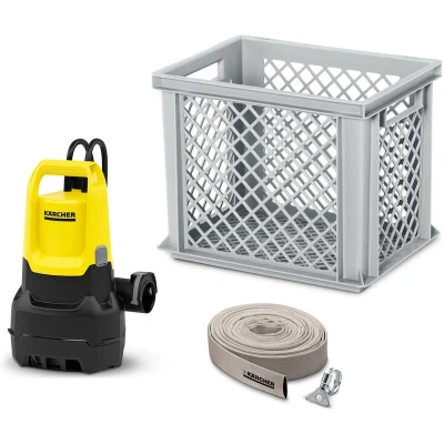 Afbeelding van Kärcher SP 16.000 Flood box vuilwater Dompelpomp Wateropbrengst 16000 l/u Vlakafszuiging tot 25 mm Korrelgrootte max. 20 Inclusief en 10 m slang