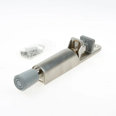 Afbeelding van Kws Deurvastzetter RVS met rubber dop en veer 30mm 1032 82