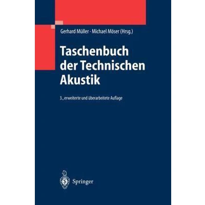Afbeelding van Taschenbuch Der Technischen Akustik