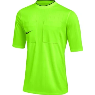 Afbeelding van Nike Performance Referee Sport Tshirt, Heren, Maat: Medium, Volt black