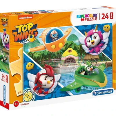 Afbeelding van Clementoni Legpuzzel Maxi Top Wing Vliegrace 24 Stukjes