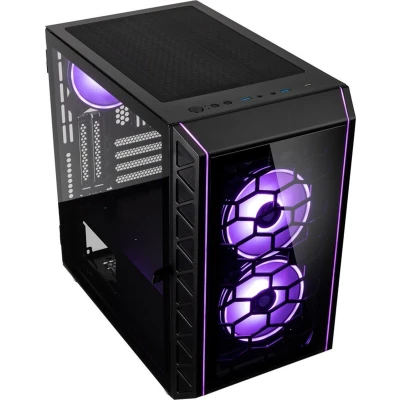 Afbeelding van Kolink Citadel Glass SE Micro Tower Zwart