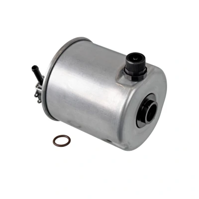 Afbeelding van FEBI BILSTEIN 183972 Brandstoffilter Pijpfilter, Met wateraftapplug afdichtring NISSAN: Cabstar