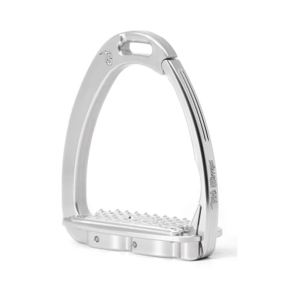 Image de Tech Stirrups Étriers Venice Sloped Dressage Argent/Argent