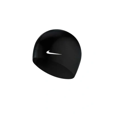 Afbeelding van Nike Swim Silicone Cap Unisex Badmuts Black/White Maat 0
