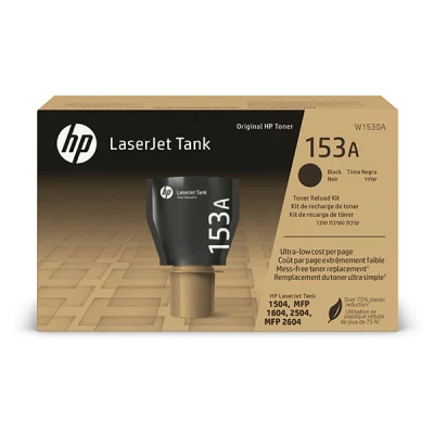 Image de Kit de recharge toner HP 153A authentique LaserJet Tank, noir