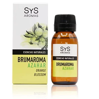 Afbeelding van Sys Brumaroma Oranjebloesem Etherische Olie 100% Puur &amp; Natuurlijk Voor Luchtbevochtiger Aroma Diffuser 50ml