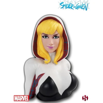Afbeelding van Marvel Spider Gwen Deluxe Spaarpot Buste