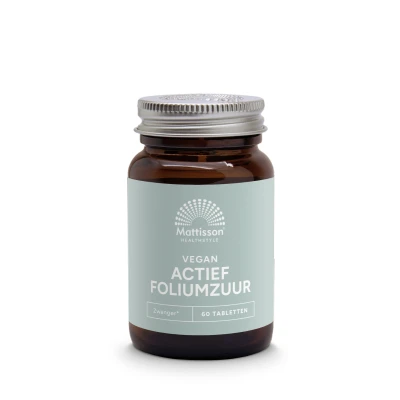 Afbeelding van Mattisson Actief foliumzuur vitamine B11 60 capsules