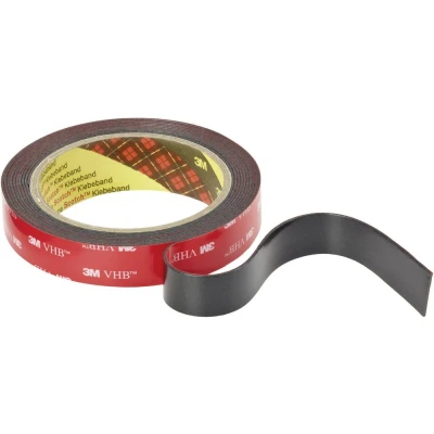 Afbeelding van 3M VHB™ 5952F 5952F/193 Dubbelzijdige tape VHB Zwart (l x b) 3 m 19 mm 1 stuk(s)