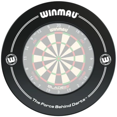 Afbeelding van WINMAU Printed Zwart Dartbord Surround
