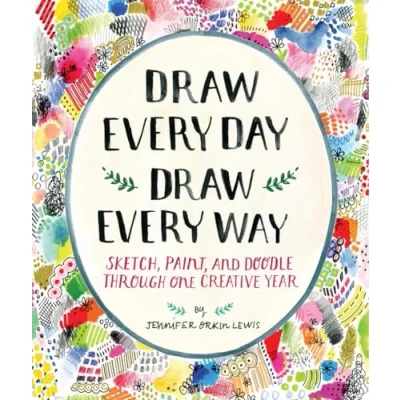 Afbeelding van Draw Every Day, Way (Guided Sketchbook)