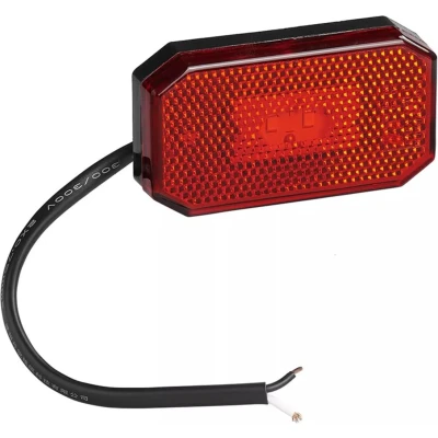 Afbeelding van ProPlus Markeringslamp 12/24V rood 80 x 44 mm LED