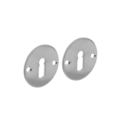Afbeelding van Intersteel Rozet rond plat 50 mm sleutelgat rvs geborsteld