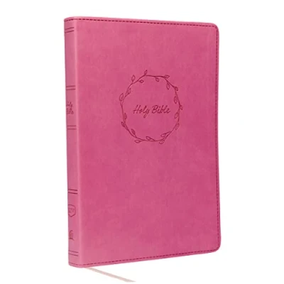 Afbeelding van KJV, Value Thinline Bible, Large Print, Leathersoft, Pink, Red Letter Edition, Comfort Print