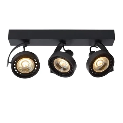 Afbeelding van Lucide Dorian Spot LED Dim To Warm 3 Spots Zwart