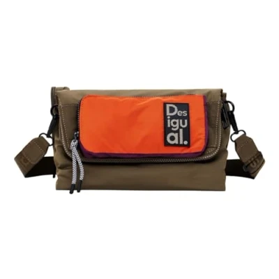 Afbeelding van Desigual Schoudertas Modularis Originale Crossbody Bag Khaki Kaki