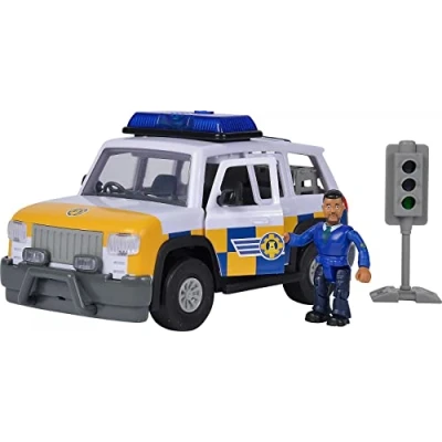 Afbeelding van Simba Politieauto met Speelfiguur
