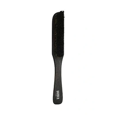 Afbeelding van BARBER MARMARA Fade Brush L baardborstel, reinigingsborstel voor mannen, ideaal het verwijderen van geknipt haar, kappers en kappersaccessoires, zwart