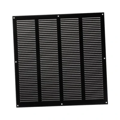 Afbeelding van Metalen rooster 400x400mm zwart MR4040M RAL9005