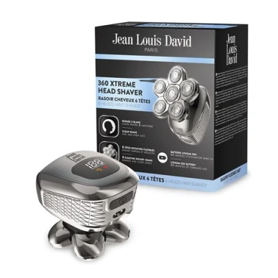 Image de Rasoir cheveux électrique Jean Louis David 360 Xtreme Gris