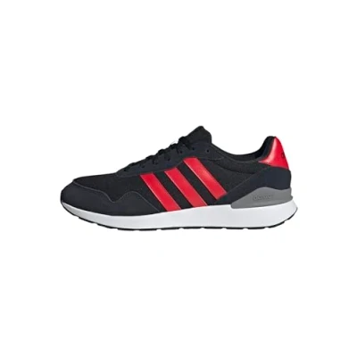 Afbeelding van adidas RUN 60s 4.0 SHOES Herenschoenen, Core Zwart/Pure Ruby/Grijs Drie, 49 1/3 EU